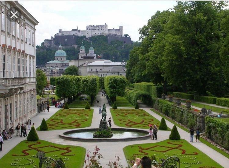 Stilvolle Wohnung Im Herzen Salzburgs Kültér fotó