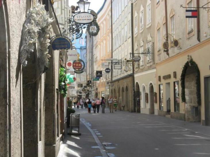 Stilvolle Wohnung Im Herzen Salzburgs Kültér fotó